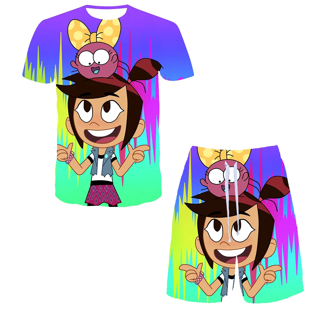 

Комплект из футболки и шорт с 3D-принтом «призрак и Молли МакГи»