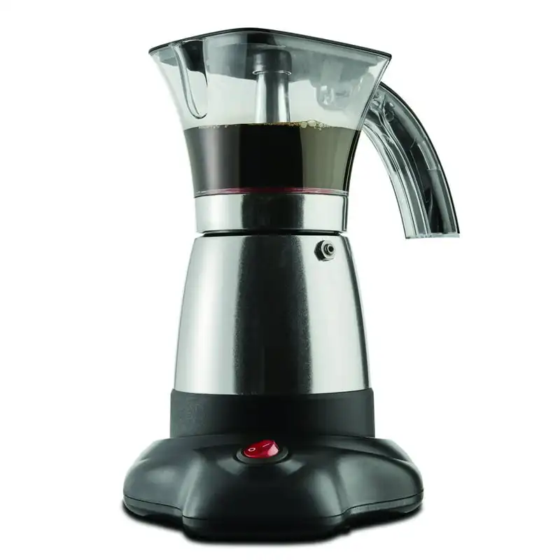 

Electric Countric Mocha Pot Espresso Machine, 6-Servings