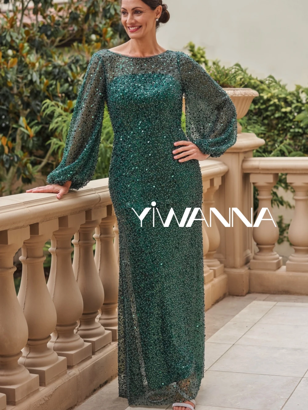Half Sleeve Mother Of The Bride Dresses - Chiffon A Line Mother Of The Bride Dress Wedding Elegant Chiffon Sequined Long Sleeve With Appliques Floor Length Wedding Guest Dress Half Sleeve Mother Of The Bride Dresses - Chiffon A Line Mother Of The Bride Dress Wedding Elegant Chiffon Sequined Long Sleeve With Appliques Floor Length Wedding Guest Dress