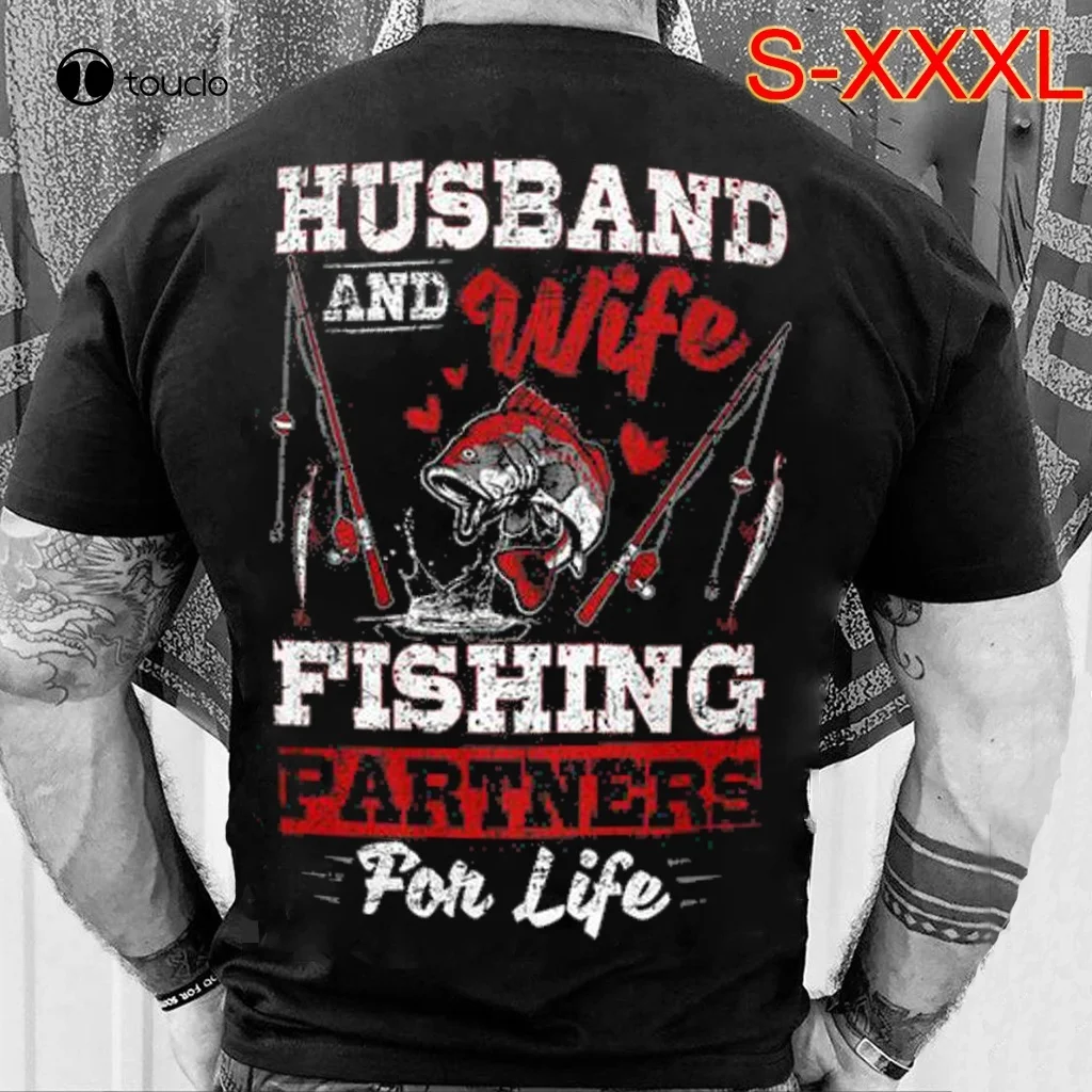 

Футболка для рыбалки для мужа и жены, футболка для рыбалки на жизнь, футболка на заказ, футболка унисекс с цифровой печатью aldult для подростков