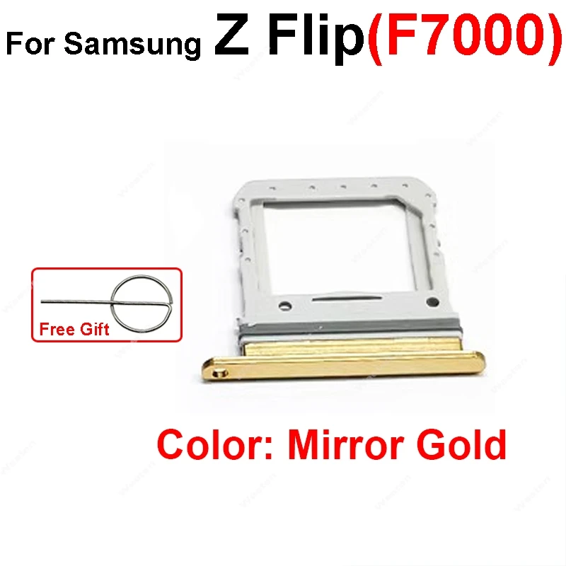 Enhanced Sim Card Tray Reader Holder Slot for Samsung Galaxy Z Flip Series
