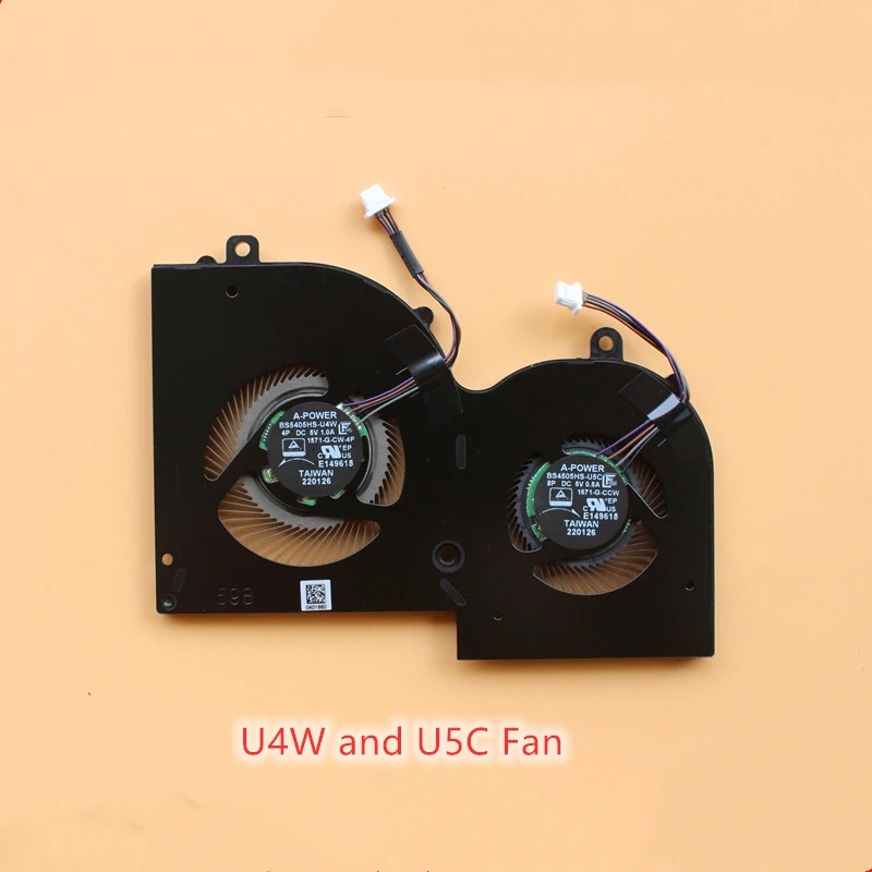 Ventilador de refrigeração original para laptop, Msi