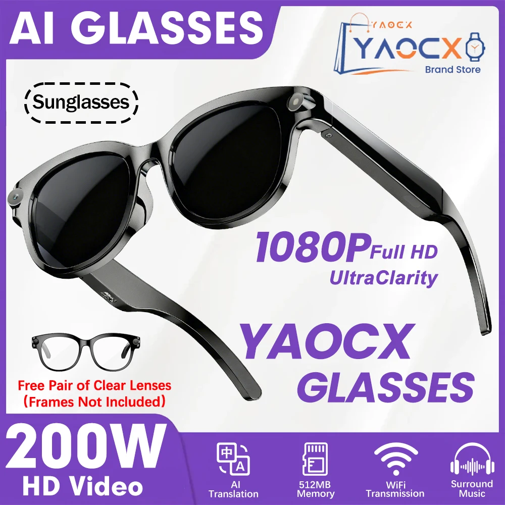 Clear Smart Glasses