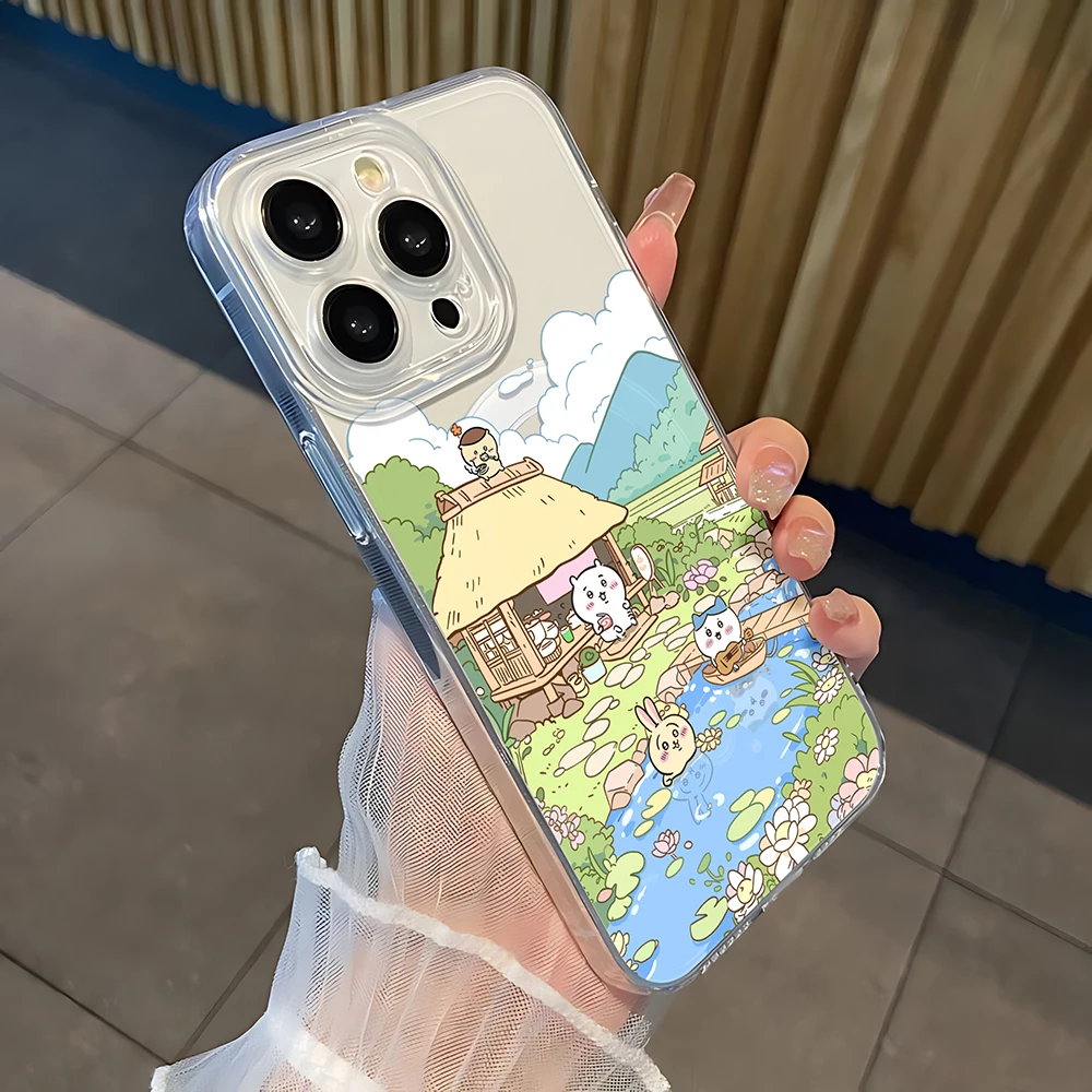 Chiikawa New Magsafe Magnetic TPU Phone Case for Samsung Galaxy S24 S23 S22 S21 S20 Plus Ultra 5G - Image 6