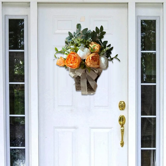 Easy Front Door Basket for Spring