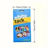 White Tack Multipack: Reusable, Wall-Safe, Non-Toxic, Removable Sticky Adhesive Putty for Posters, Photo Frames, Decorations 2