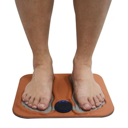 EMS Electric Foot Stimulator Massager, Folding Portable Electric Massage Mat, Full Automatic Circulation Massager Body Machine