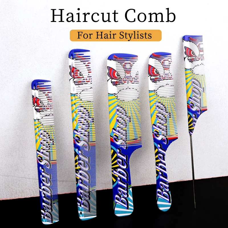 

Personality Professional Hair Cutting Comb Barber Stylist Hair Styling Pointed Tail Hairdressing Ultra-Thin Comb