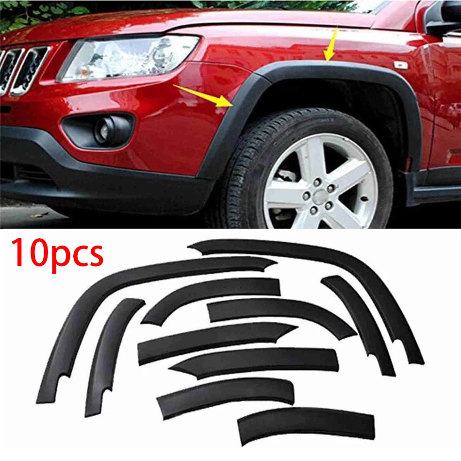 

10 шт./комплект, передние и задние колёса для автомобиля Jeep Compass 2011-2018