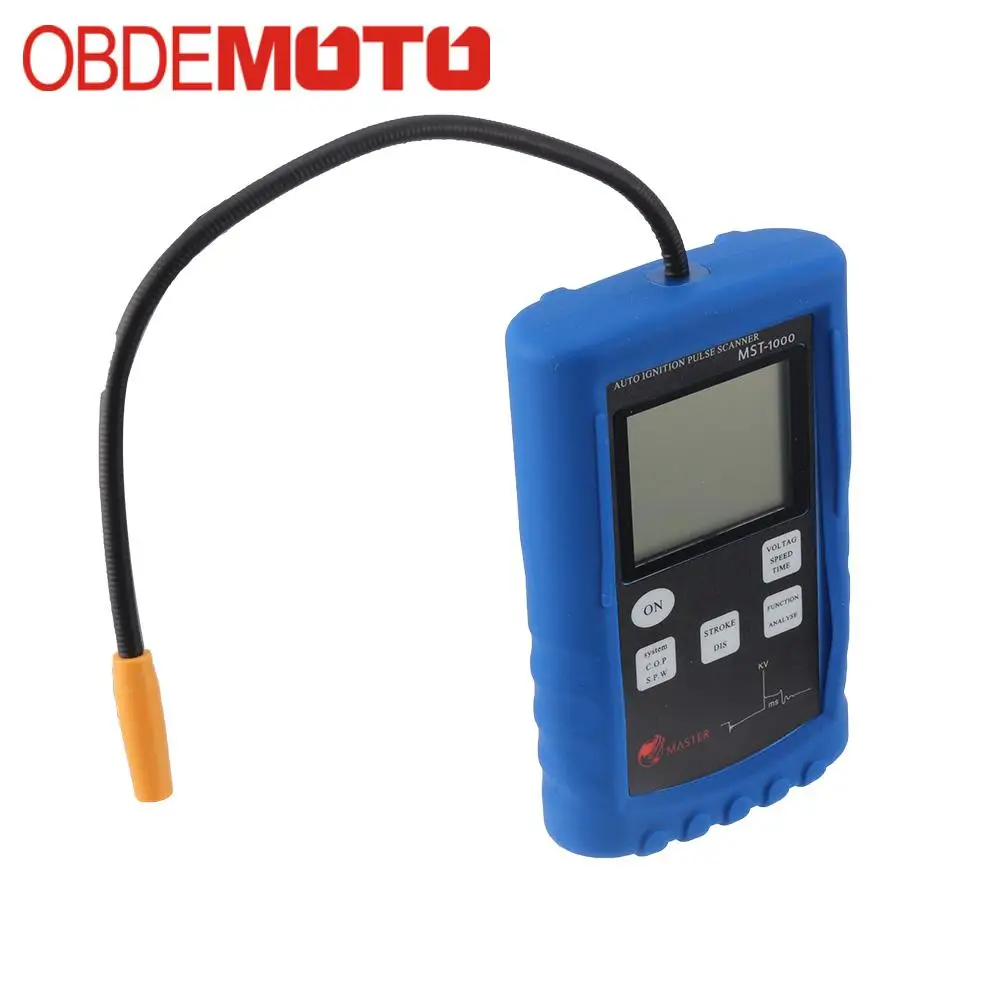MST-1000 Automobile Ignition Coil Test Tool with Spark KVOLT Calibration Function Ignition Spark Tester