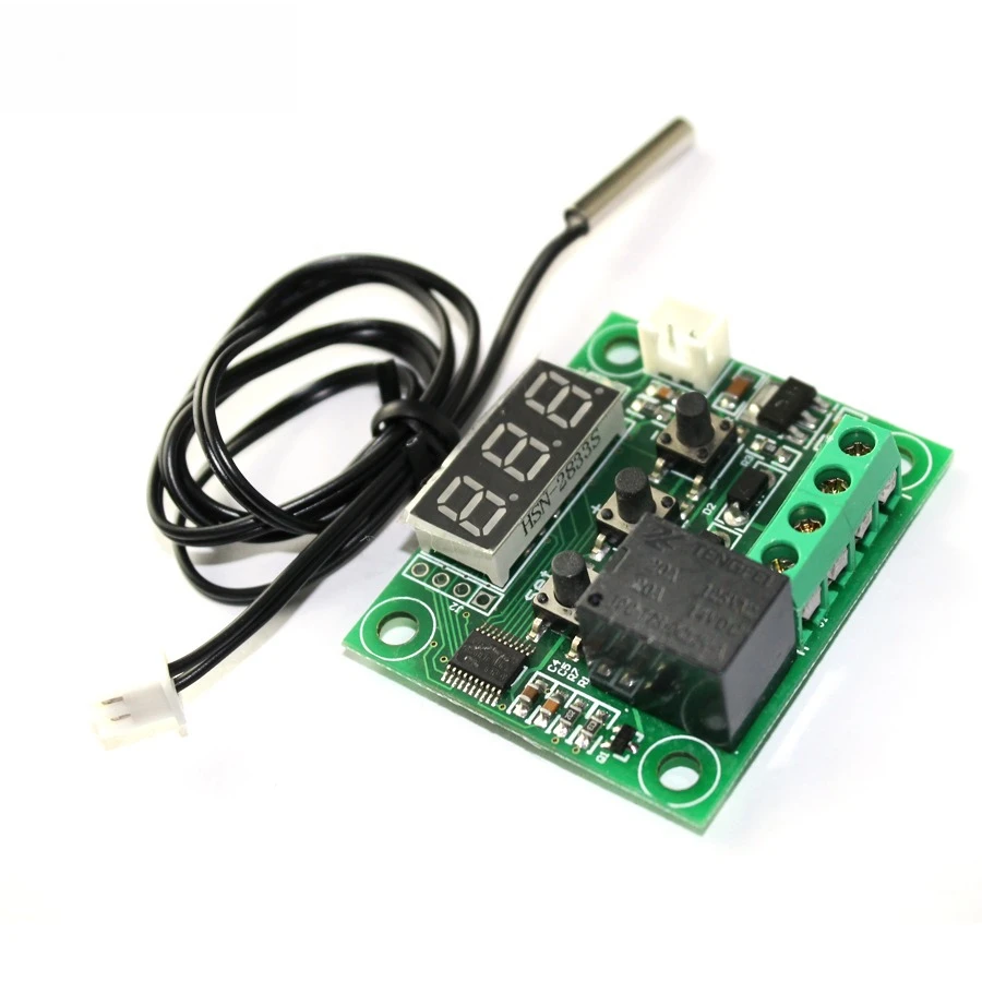1PCS XH-W1209 DC 12V Digital Thermostat Temp Controller Module with LED Display Temperature Controller Switch Module