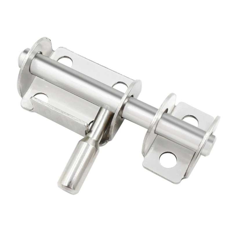 Slide Bolt Lock Stainless Steel Keyless Catches Locks Durable Metal