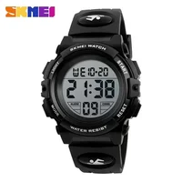 SKMEI 1266 LED light Display Digital Children's Watches For Boys Girls Watch Alarm Clock 5Bar Waterproof Kids Wristwatches 1