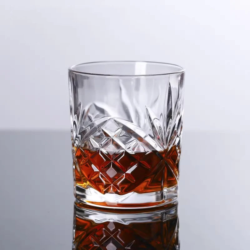 11oz 330ml Creative Fashioned Glassware for Whiskey Cocktail Scotch Brandy Beer Transparent Household Classic Liquor Spirits Cup