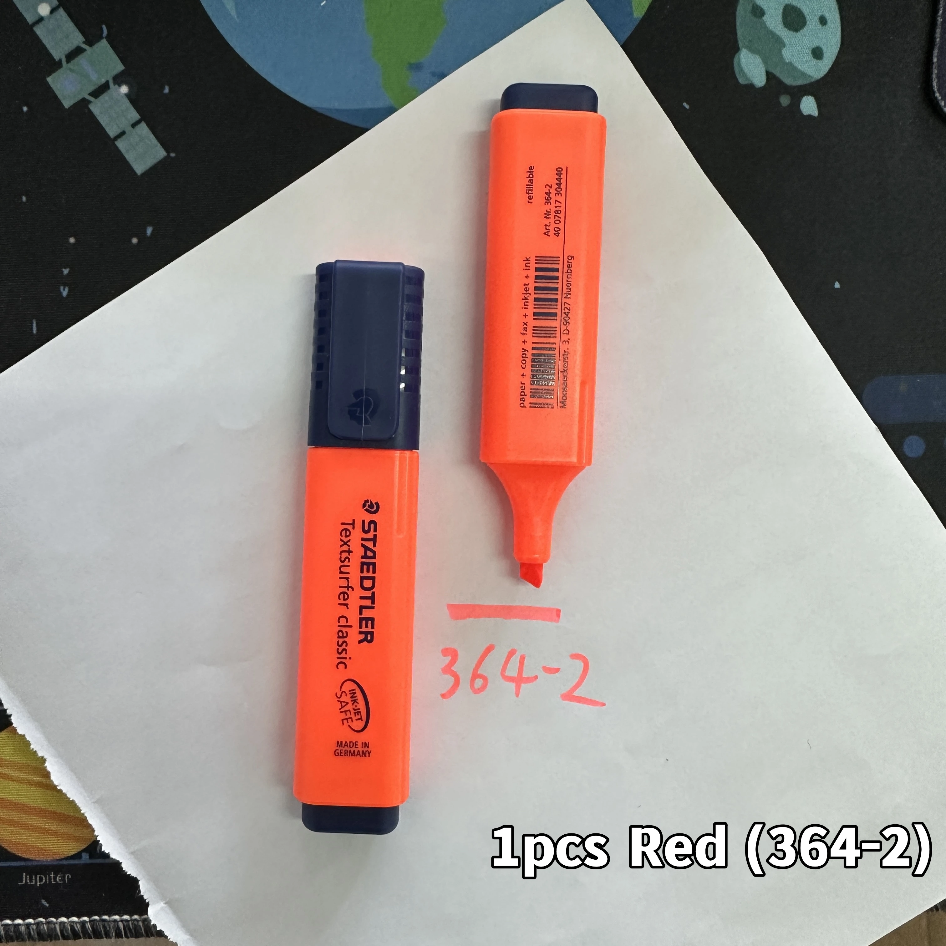 Staedtler Subrayador Textsurfer classic, naranja, gran almacenamiento de  tinta, larga duración de marcación y duración, secado en segundos, punta  biselada 1-5 mm, 10 subrayadores, 364 C-400 : : Oficina y papelería