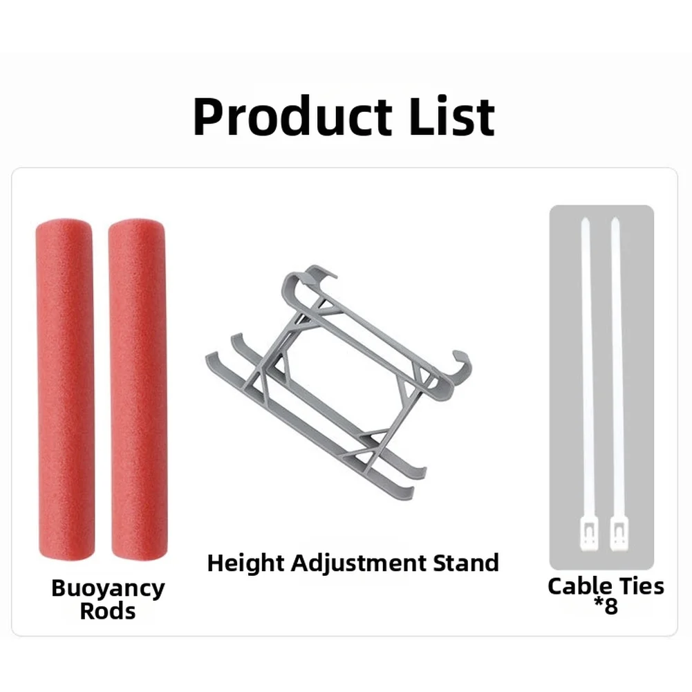 DJI Lito X1/Lito1용 플로팅 높이 강화 삼각대 퀵 릴리스 높이 조절 랜딩 기어 드론 액세서리