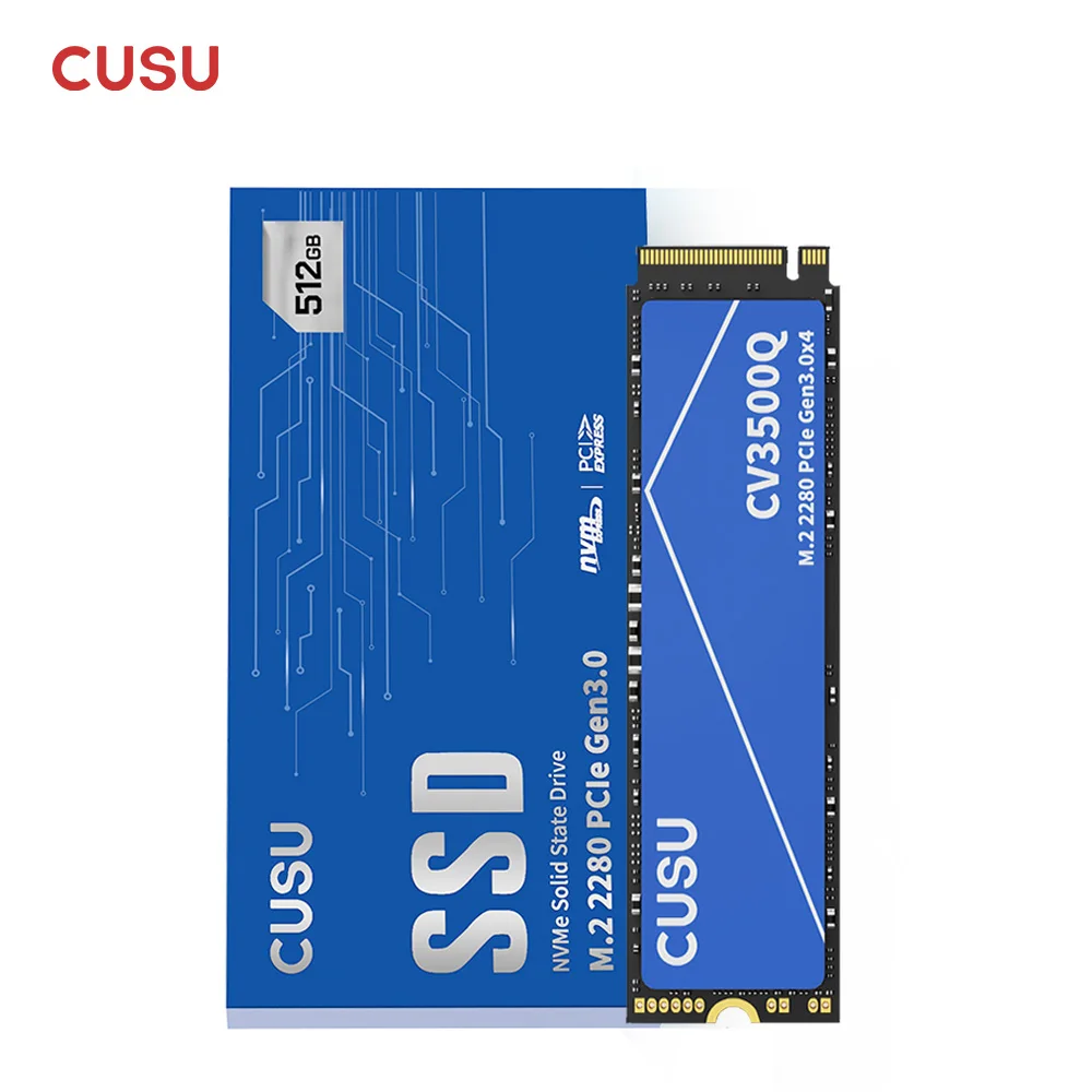 CUSU M2 SSD 256gb 512gb 1tb 2tb SSD NVMe M.2 2280 PCIe 3.0x4