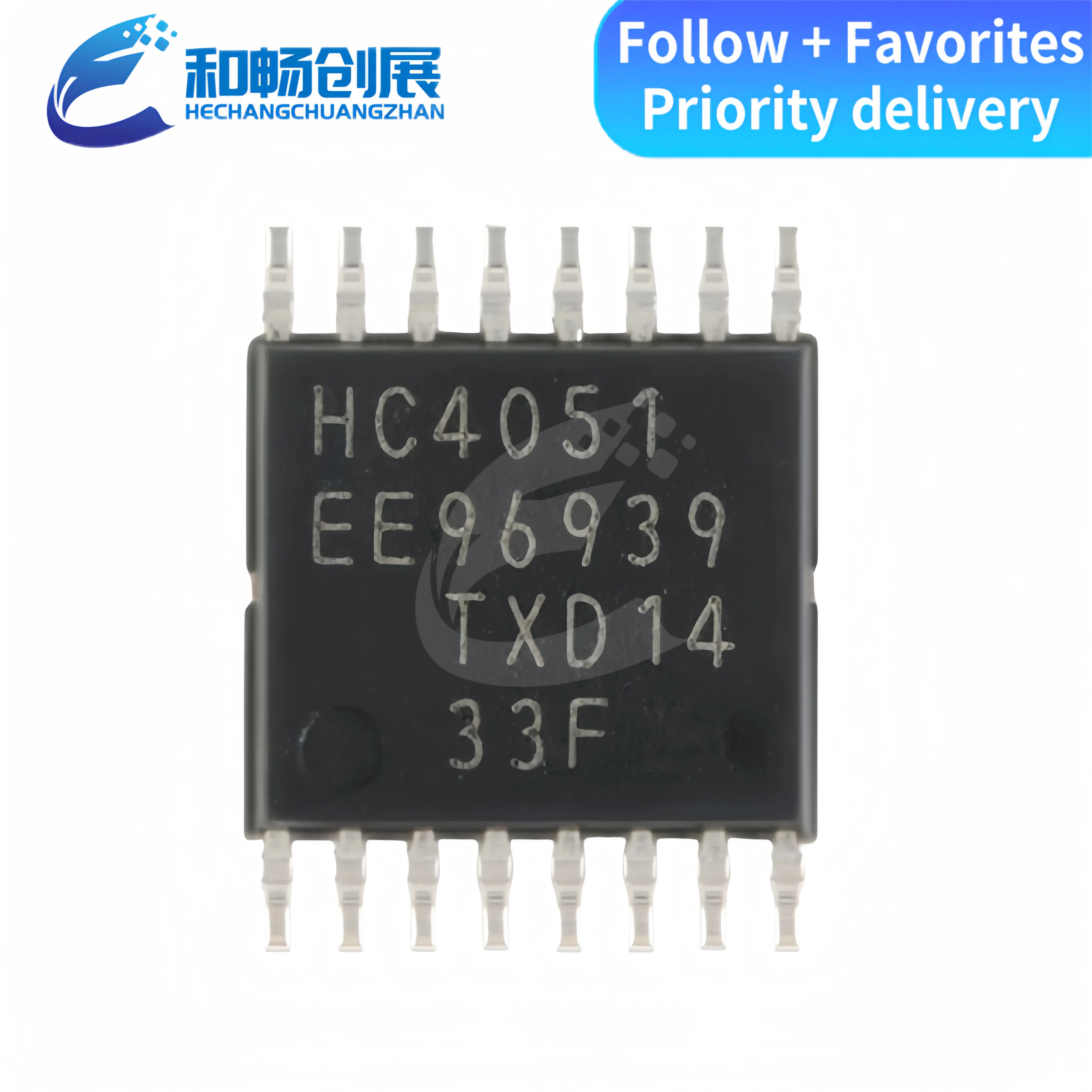 

Новый оригинальный 74HC4051PW TSOP-16 8-канальный аналоговый мультиплексор/решает