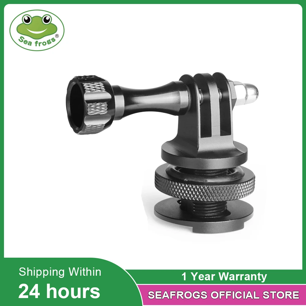 Seafrogs-montagem Câmera Sapato Frio Suporte para Gopro Herói 11 10 Câmera de Ação à Prova Dágua Case