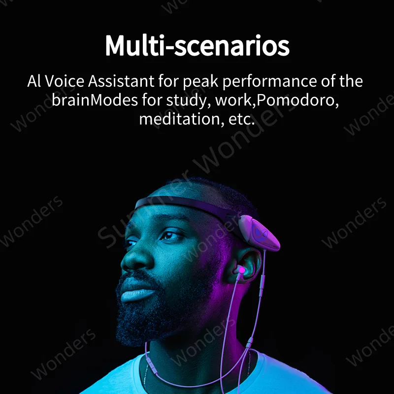 Brainlink Tune Brainwave Sensing Smart Bluetooth Earphone Mindwave Headset Tune Your Brain Wearable EEG Module for Arduino SDK