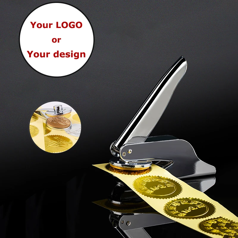 Embosser Stamp Logo Seal Personalized Customization Envelope Birthday