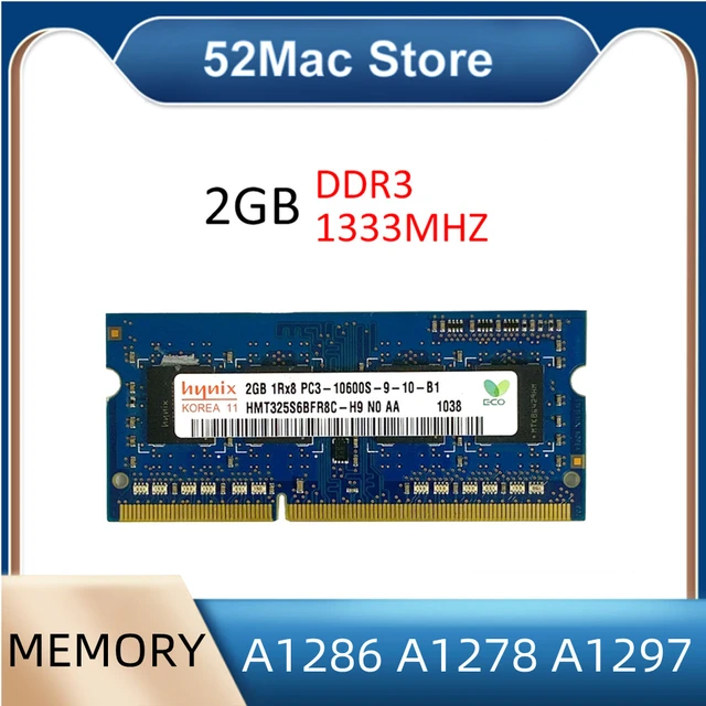 のためのメモリ2ギガバイトddr3 sdram pc3-10600 ddr3 1333mhz ...