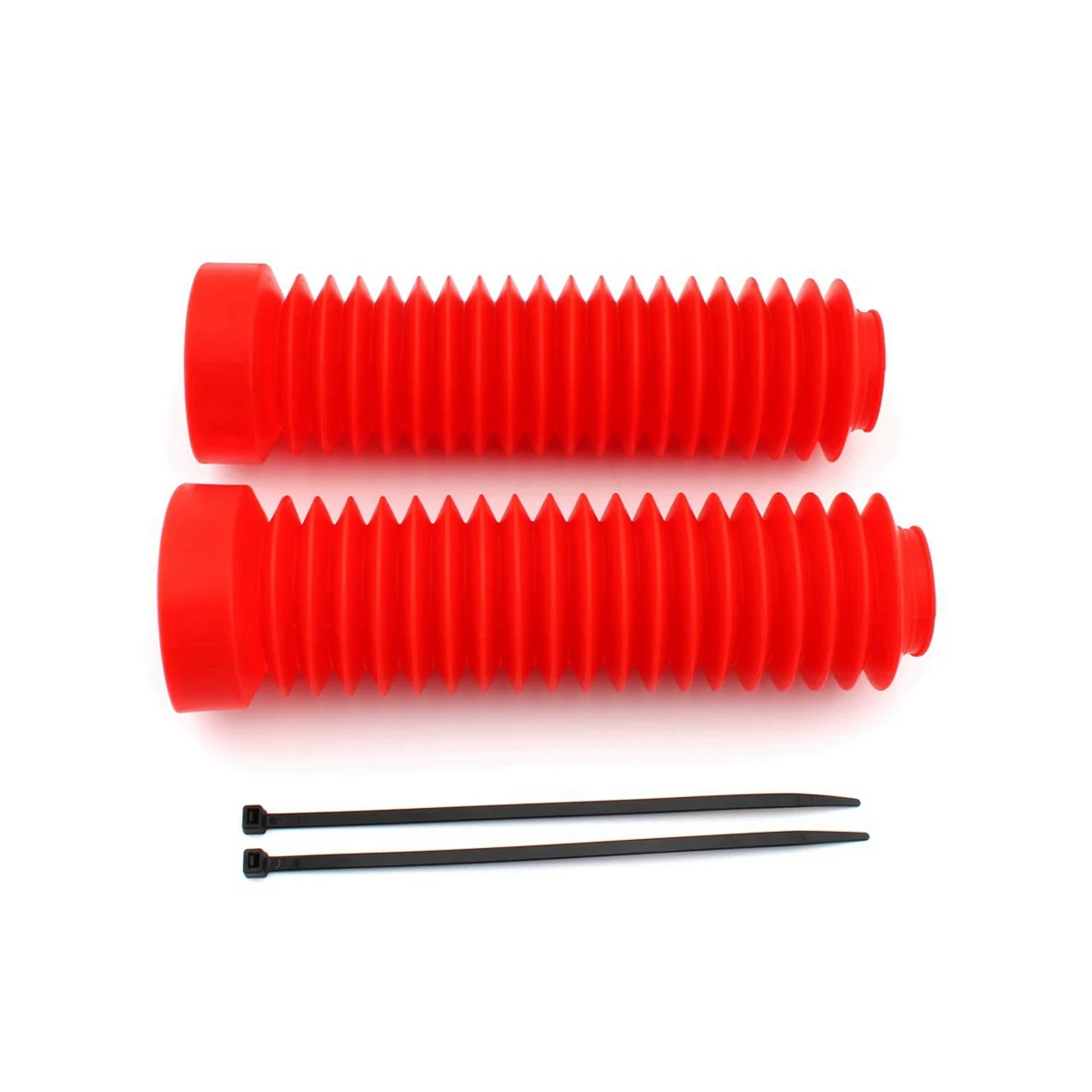 

Front Fork Shock Dust Covers Gaiters Rubber for ATC 250R 1983-1986 350X ATC -1987 Dirt Bike Red
