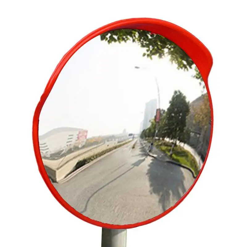 

Outdoor Convex Mirror Reflective Concave-convex Security Mirror Wide Angle Turning Corner Blind Spot Mirror For Trucks Cars