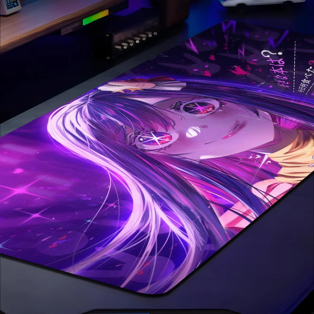 New Pop Anime Oshi no Ko Large XXL Gaming Laptop Computer Desk Mat Mouse Pad Mouse Mat Notbook Mousepad Gamer 2