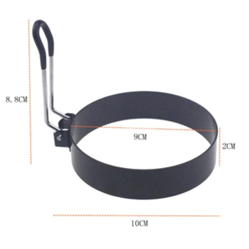 Egg cooking mold 9/10/15/20cm Pancake Ring mold Metal Fried egg shaper Non stick Egg cooking ring Homemade Round omelet mold
