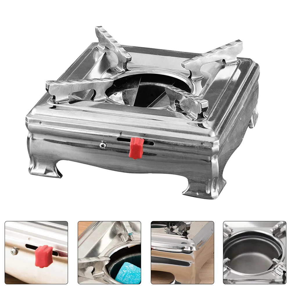 

Household Stainless Steel Stove Alcohol Stove Portable Dry Pot Alcohol Stove