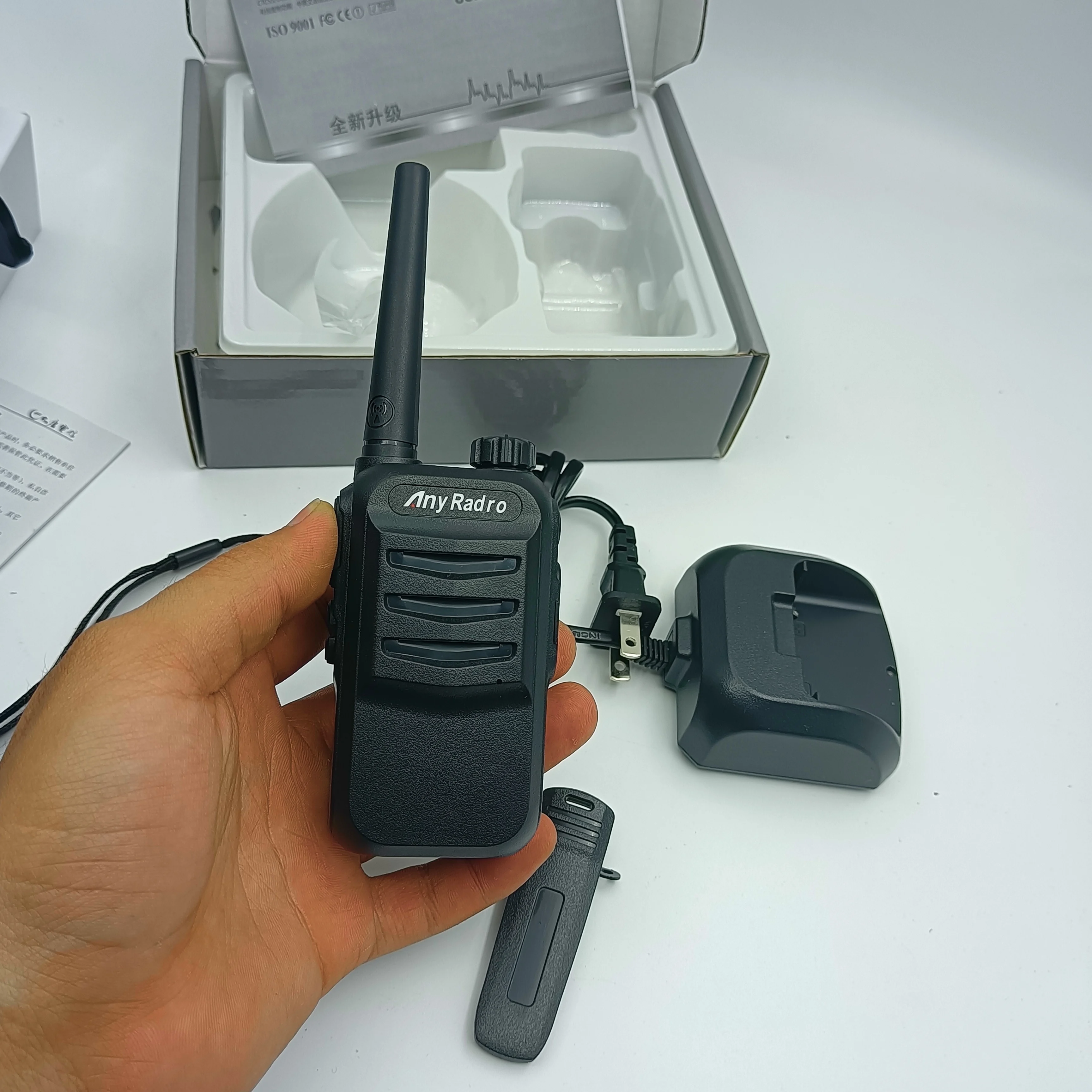 uhf 400-470mhz 5w mini walkie talkie