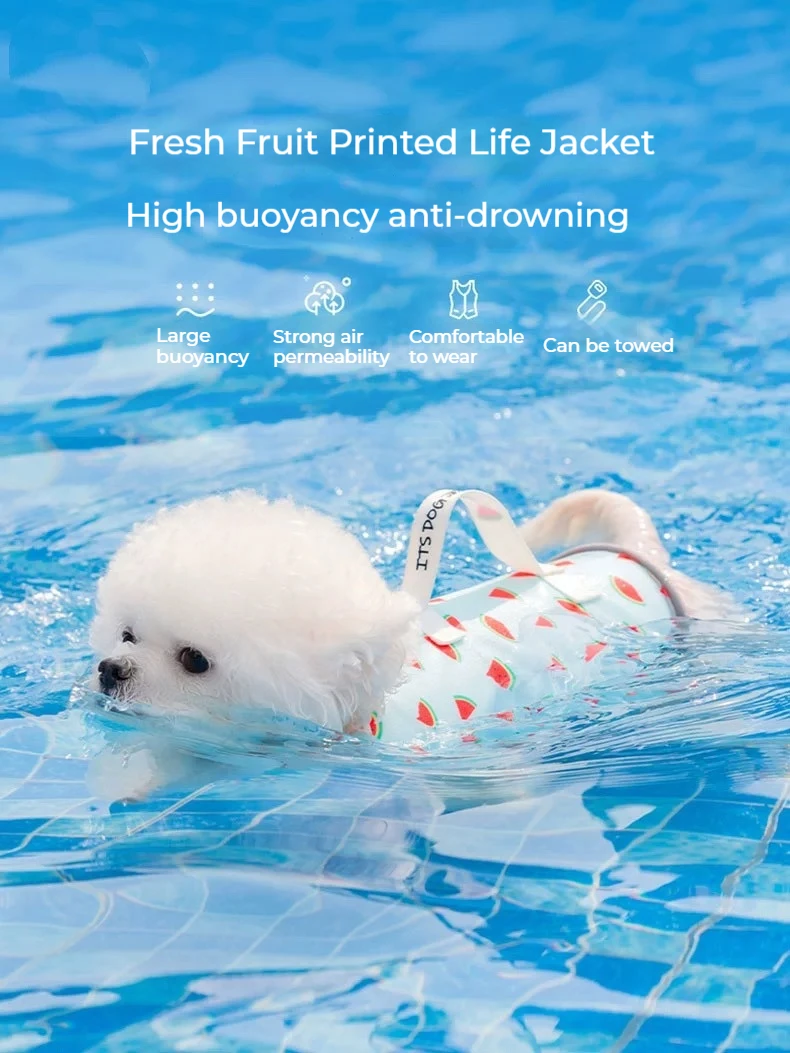 

Dog Swimsuit Life Jacket Air-vest Teddy Corgi Bichon French Bulldog Small Medium Large Dogs Pet Swimming Clothes