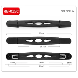 Universal Travel Luggage Handle Grip Replacement - Black Bag Accessory (Q2)