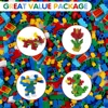1000 pieces of building blocks city DIY creative building blocks compatible building blocks large base plate educational childre 3
