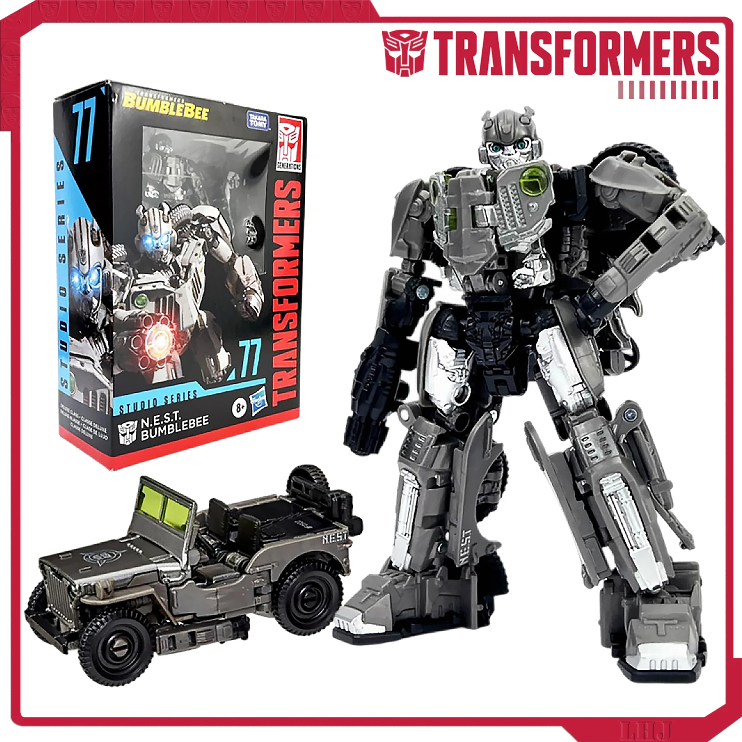 

Transformer Bumblebee Studio Series Deluxe Class SS77 NEST Bumblebee Action Figure Model Collection Toy