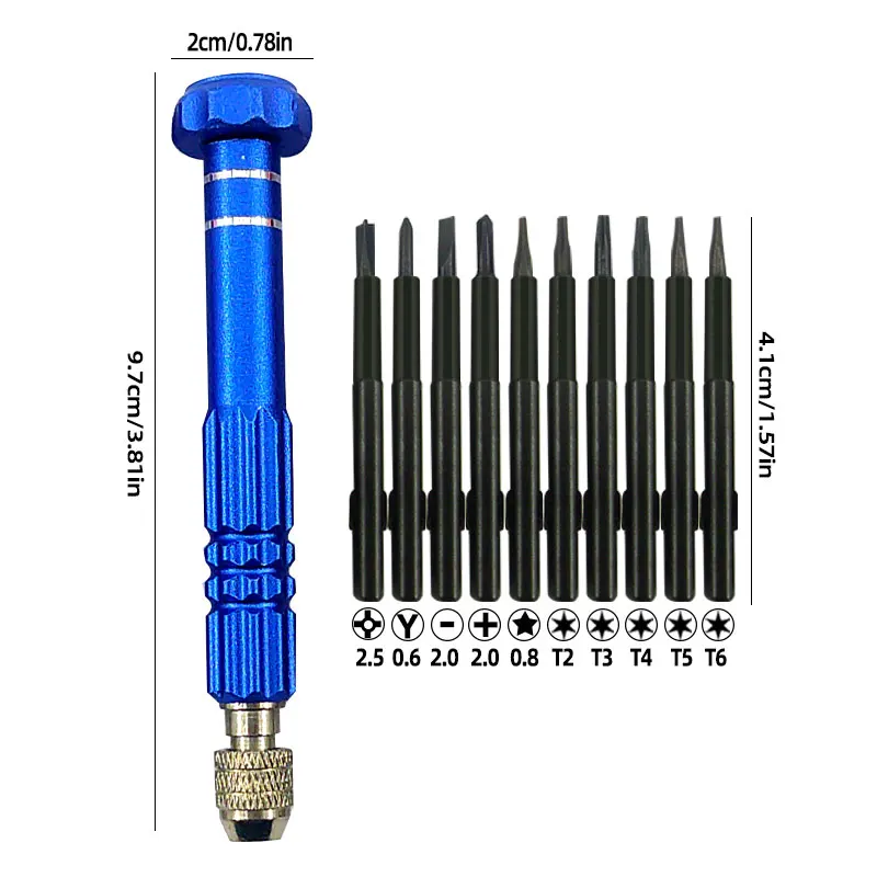Precision Screwdriver Set: Versatile Tool Kit for Electronics Maintenance