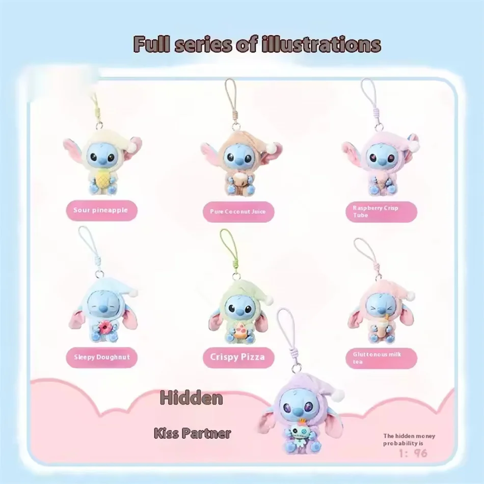 Disney Stitch Blind Box Vinyl Plush Doll - Mystery Bag Toy Pendant