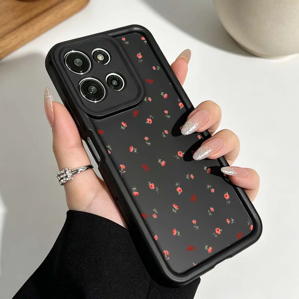 Floral Print Eye Ladder Phone Case Cover