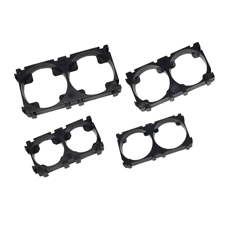 1x2 Battery Bracket 32650 2170 18650 Safety Anti Vibration Holder Bracket Lithium Batteries Support Stand Plastic Holder