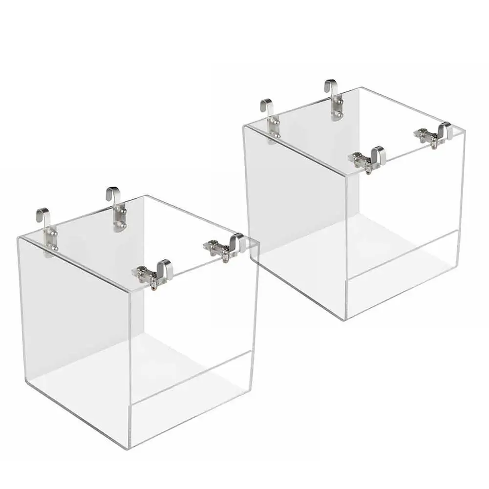 Bird accessories bird bath basin hanging bird bath cube bird bathtub bath shower box bowl cage accessory for canary budgerigar parrots parakeet
