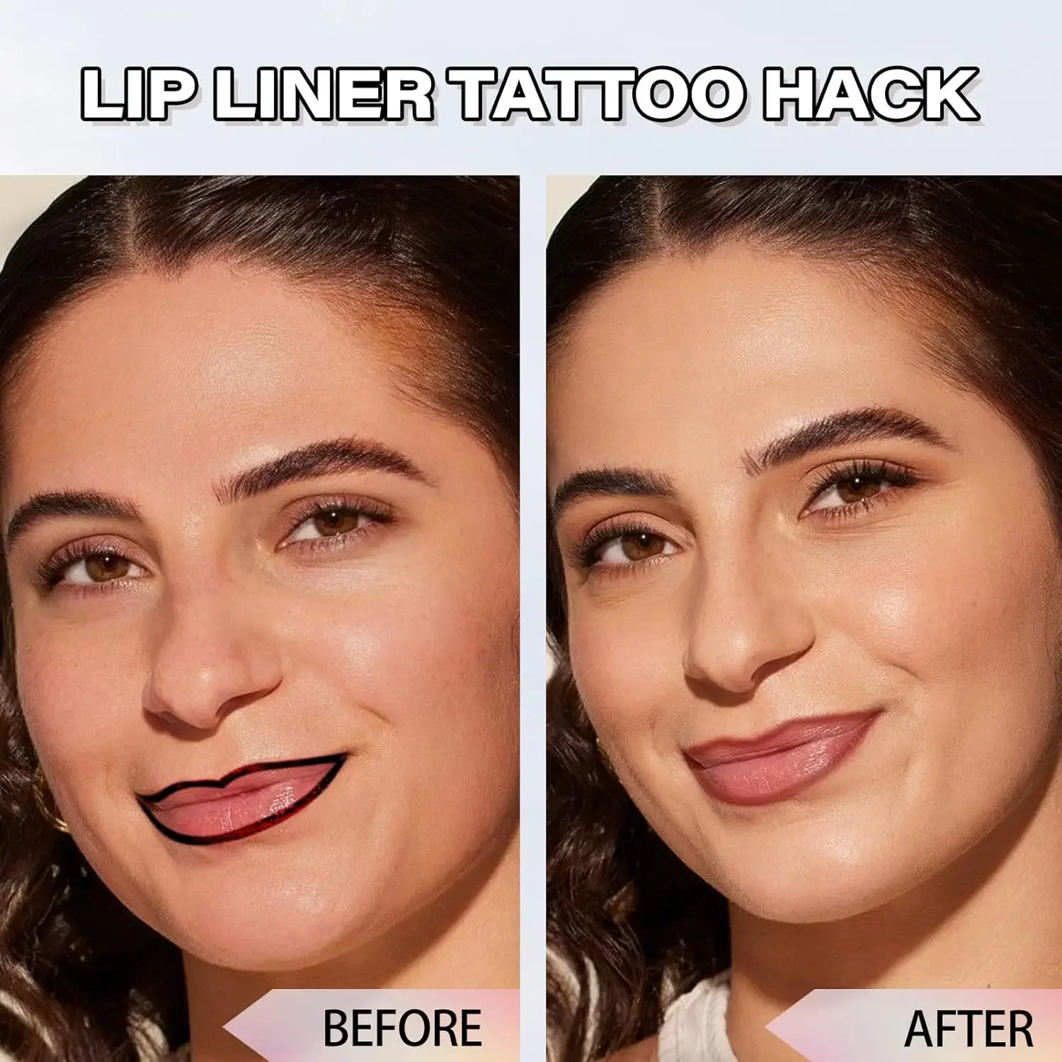 Peel Off Lip Liner Stain Long Wear Tattoo Lip Liner finitura opaca lunga durata impermeabile a prova di trasferimento colore altamente pigmentato