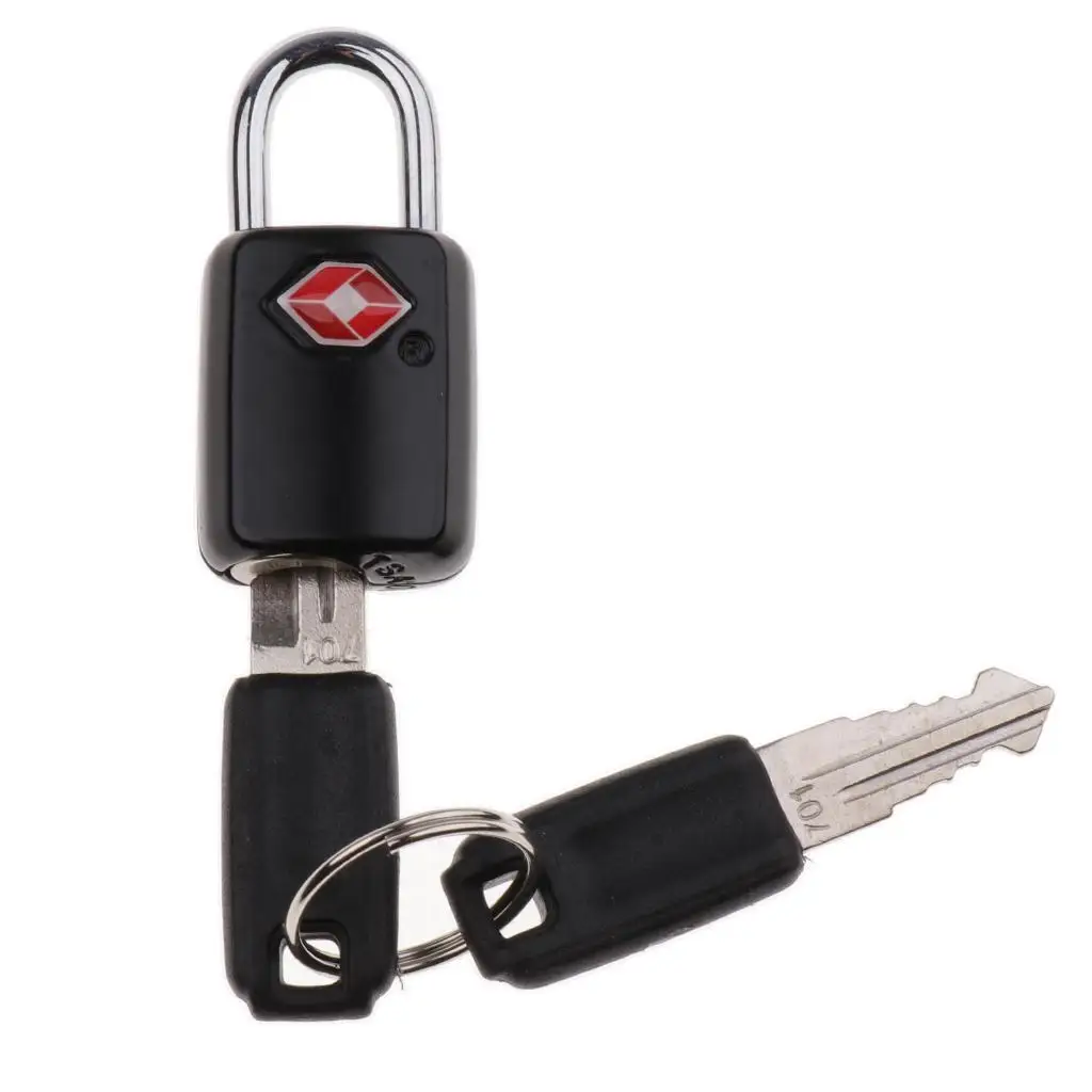 

TSA Safe Travel Padlock Luggage Suitcase Secure Lock Padlock with 2 Keys