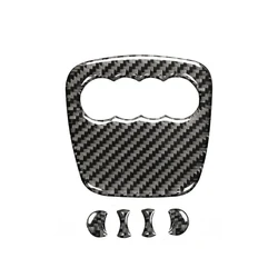 Carbon Fiber Steering Wheel Ring Trim Decoration - Premium Auto Accessory (Style C)