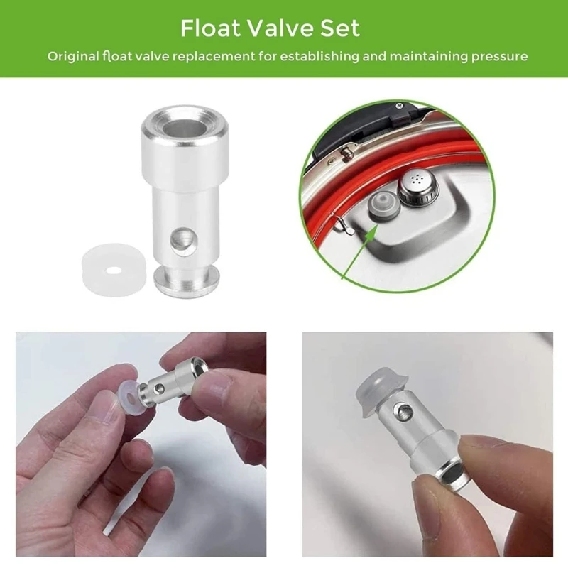 Steam Release Handle for LUX Mini 3Qt 5Qt 6Qt IP-LUX50 IP-LUX60 Pressure Cooker Valves Replacement Part Accessories