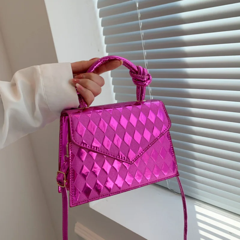 

2023 Trend Handbags Ladies Bags Retro Designer Luxury Square Shining Crossbody Bags Female Totes Shoulder Handbags