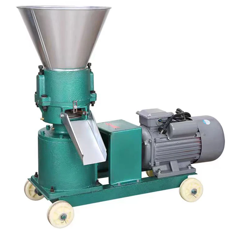 Wood Pellet Machine Small Feed Machine Chicken Duck Fish Rabbit Cattle Sheep Pig Breeding Livestock Pelletizing
