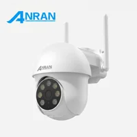 ANRAN 1920P Wifi caméra de sécurité caméra de Surveillance extérieure 24/7 HD enregistrement couleur Vision nocturne avec suivi automatique Audio bidirectionnel 1