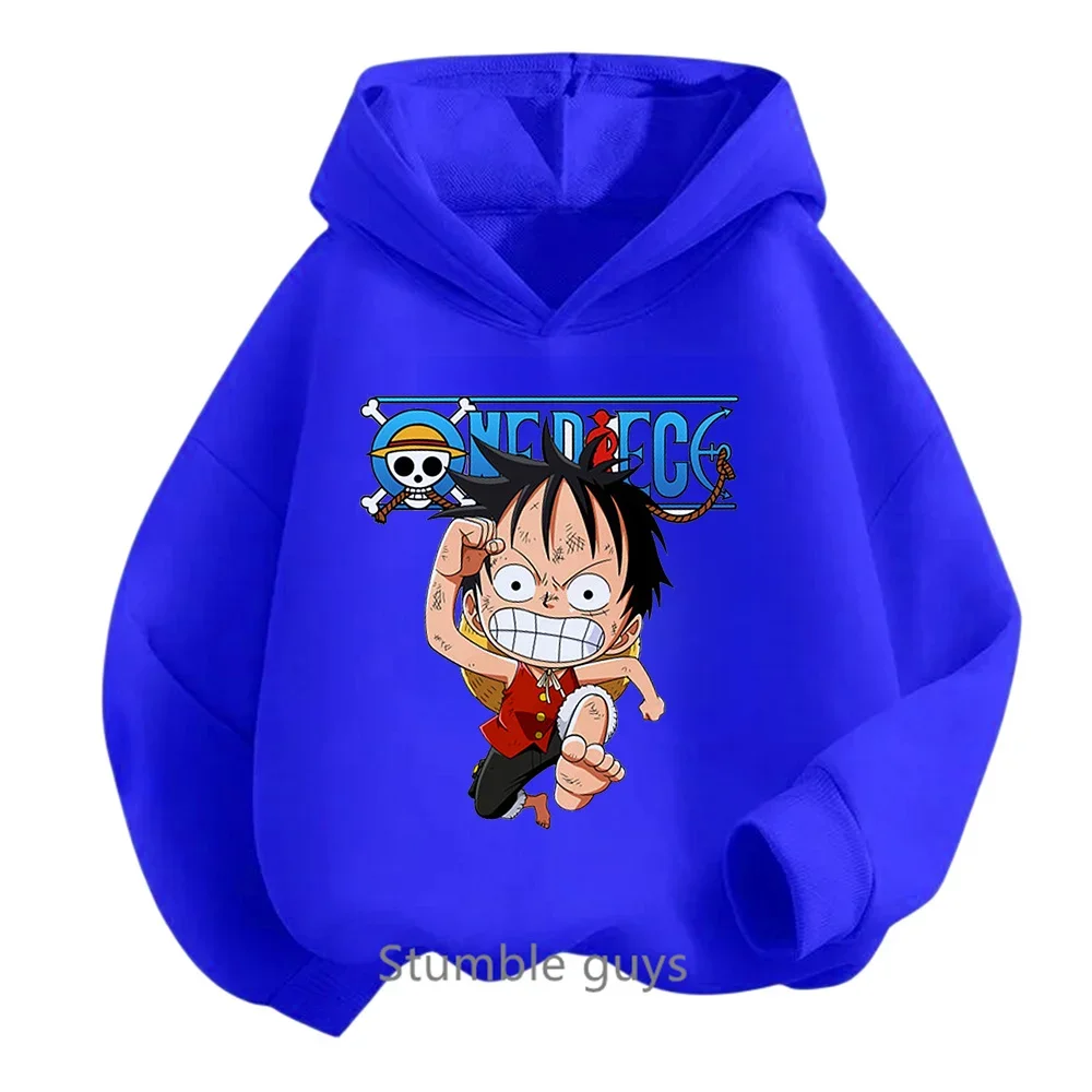 thumbnail image 1 of Sudadera con capucha de una pieza, ropa de anime para niños, ropa para niños, primavera y otoño, ropa para niñas, sudadera con dibujos animados de Luffy Zoro, traje para adolescentes, camisetas con ca, 1 of 5