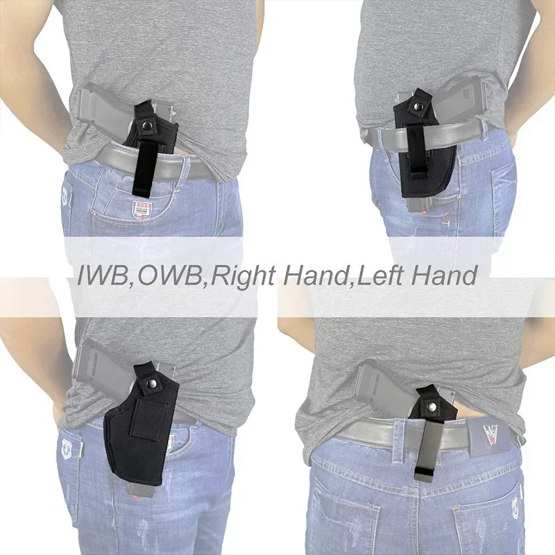 Gun Holsters for Men/Women Universal Airsoft Pistols Right/Left IWB/OWB 9mm Holsters for Concealed Carry Glock Gun Accessories